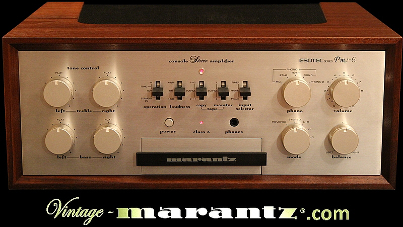 Marantz PM-6  -  vintage-marantz.com