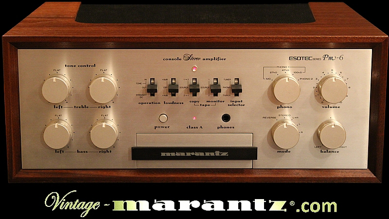 Marantz PM-6  -  vintage-marantz.com
