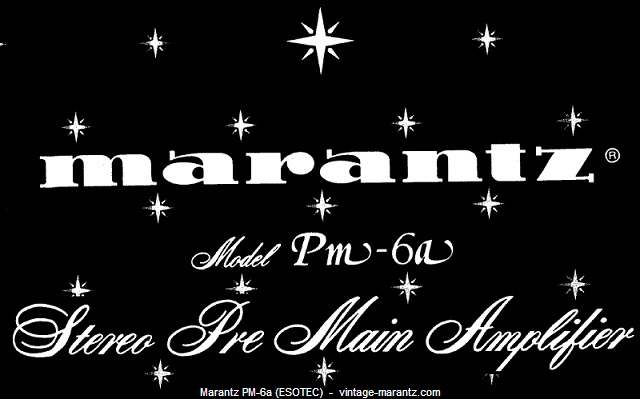Marantz PM-6a (ESOTEC)  -  vintage-marantz.com