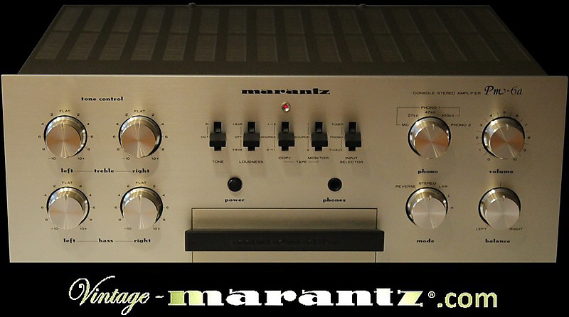 Marantz PM-6a  -  vintage-marantz.com