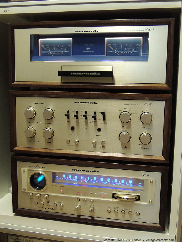 Marantz ST-8 / SC-8 / SM-8  -  vintage-marantz.com