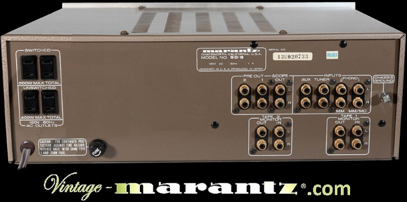 Marantz SC-9 - www.vintage-marantz.com