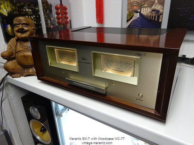 Marantz SM-7 with Woodcase WC-77
vintage-marantz.com