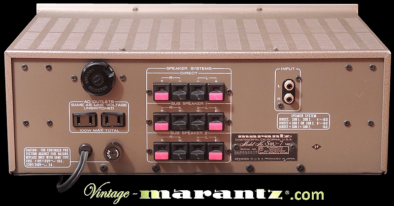 Marantz SM-7  -  vintage-marantz.com