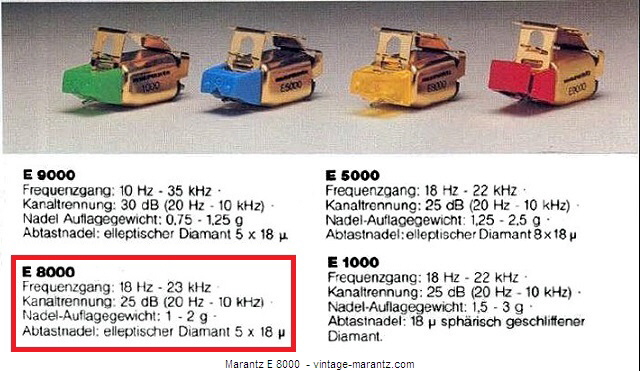 Marantz E 8000  - vintage-marantz.com