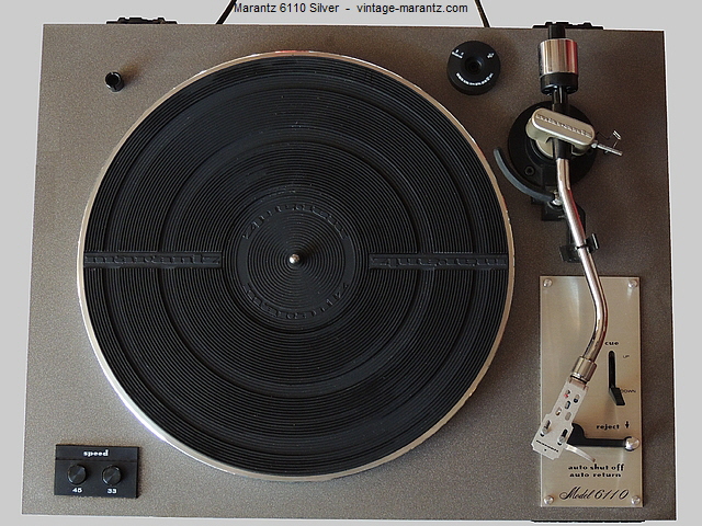 Marantz 6110 Silver  -  vintage-marantz.com
