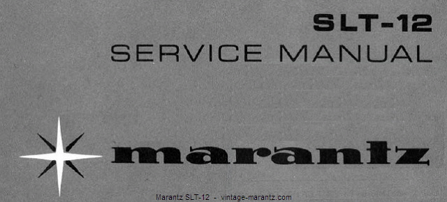 Marantz SLT-12  -  vintage-marantz.com