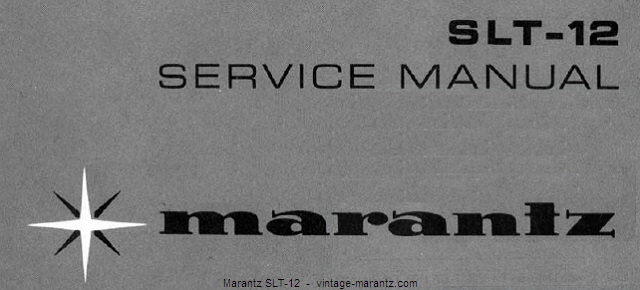 Marantz SLT-12  -  vintage-marantz.com