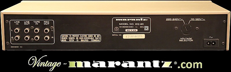 Marantz EQ-20  -  vintage-marantz.com