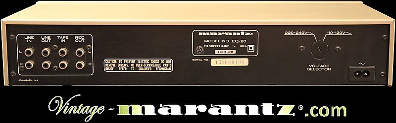 Marantz EQ-20  -  vintage-marantz.com