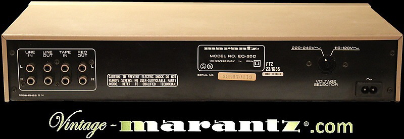 Marantz EQ-20D  -  vintage-marantz.com