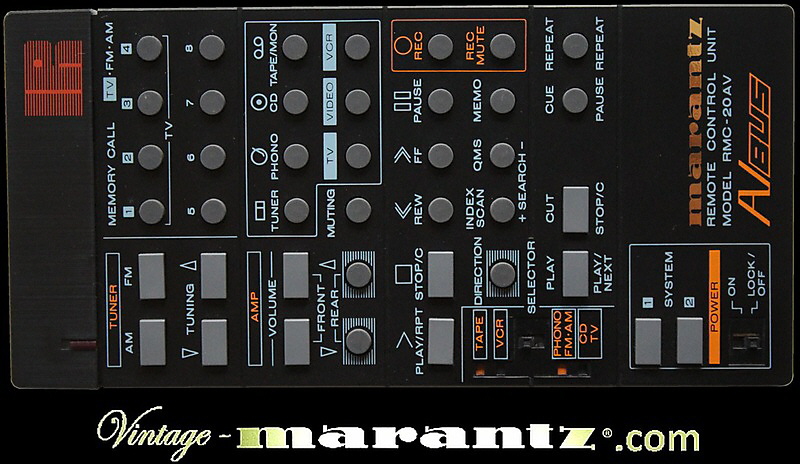 Marantz RMC-20AV  -  vintage-marantz.com
