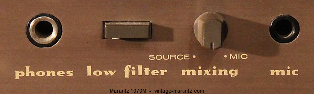 Marantz 1070M  -  vintage-marantz.com