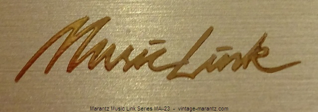 Marantz Music Link Series MA-23  -  vintage-marantz.com