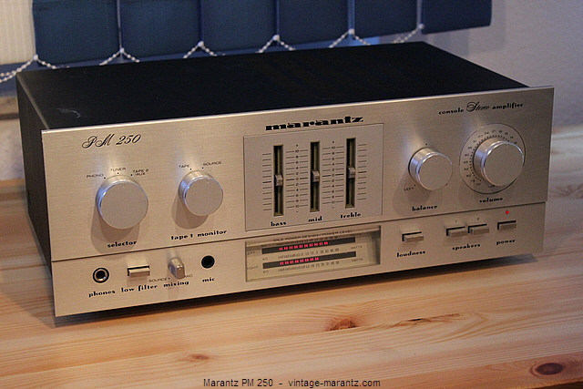 Marantz PM 250  -  vintage-marantz.com