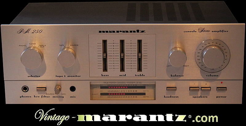 Marantz PM 250  -  vintage-marantz.com