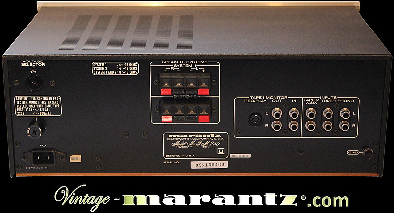 Marantz PM 250  -  vintage-marantz.com