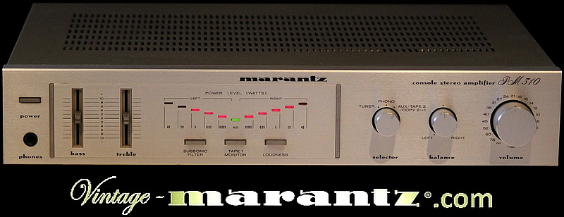 Marantz PM 310  -  vintage-marantz.com