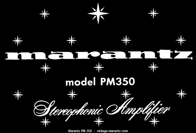 Marantz PM 350  -  vintage-marantz.com