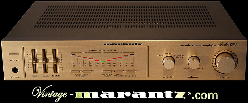 Marantz PM 350  -  vintage-marantz.com