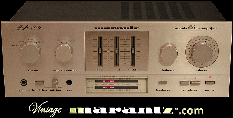 Marantz PM 400  -  vintage-marantz.com