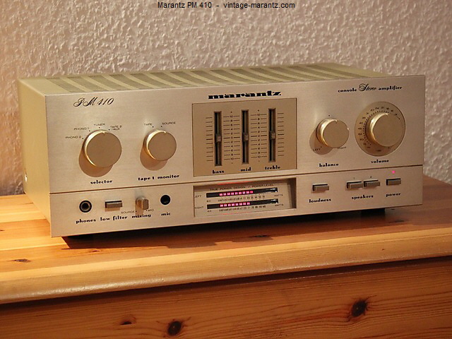 Marantz PM 410  -  vintage-marantz.com