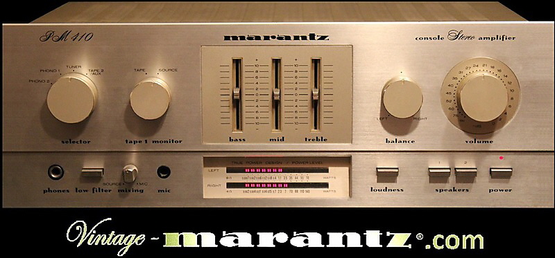 Marantz PM 410  -  vintage-marantz.com
