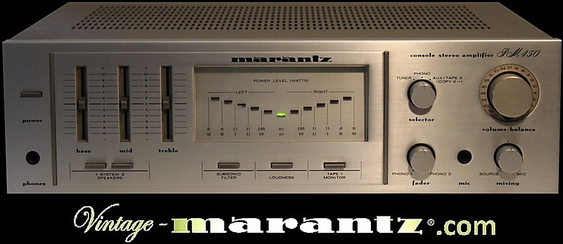 Marantz PM 450  -  vintage-marantz.com