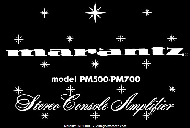Marantz PM 500DC  -  vintage-marantz.com
