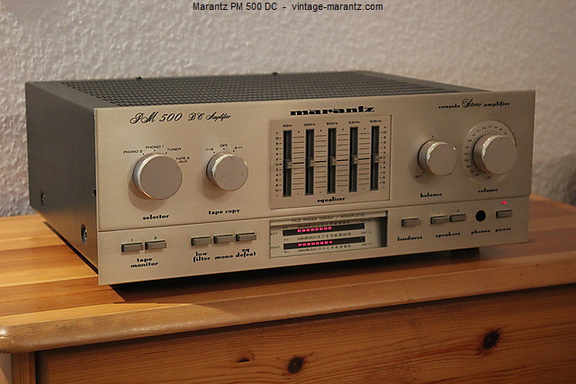 Marantz PM 500 DC  -  vintage-marantz.com