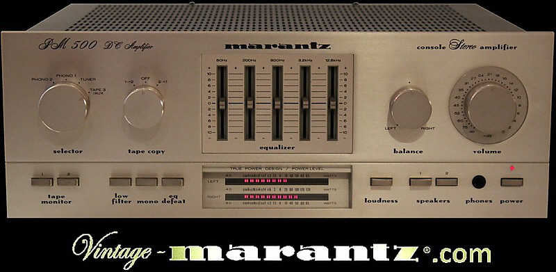 Marantz PM 500DC  -  vintage-marantz.com