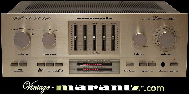 Marantz PM 510 DC  -  vintage-marantz.com