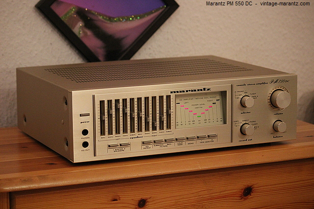 Marantz PM 550 DC  -  vintage-marantz.com
