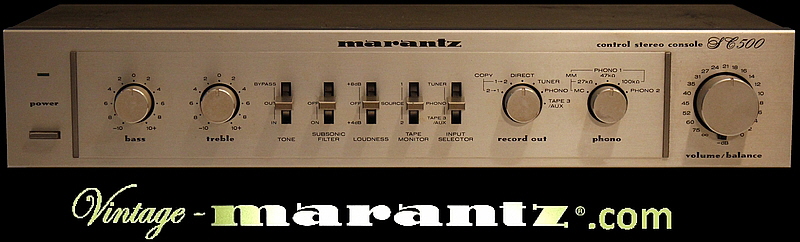 Marantz SC 500  -  vintage-marantz.com