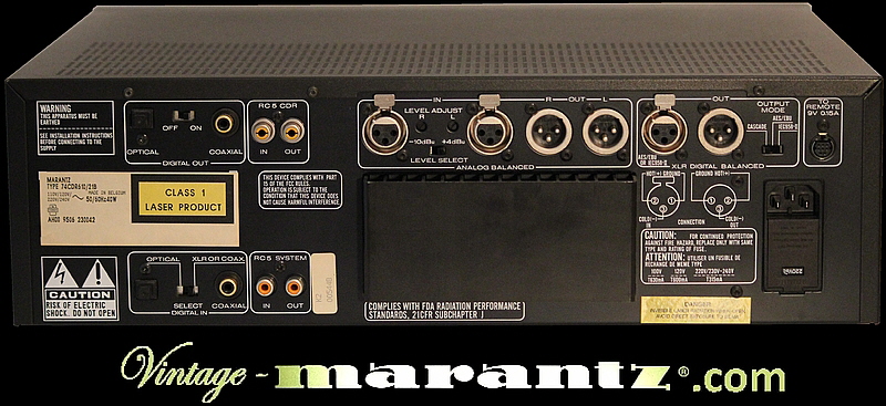 Marantz CDR610MK2 -  vintage-marantz.com