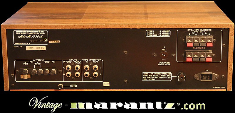 Marantz 1520M  -  vintage-marantz.com