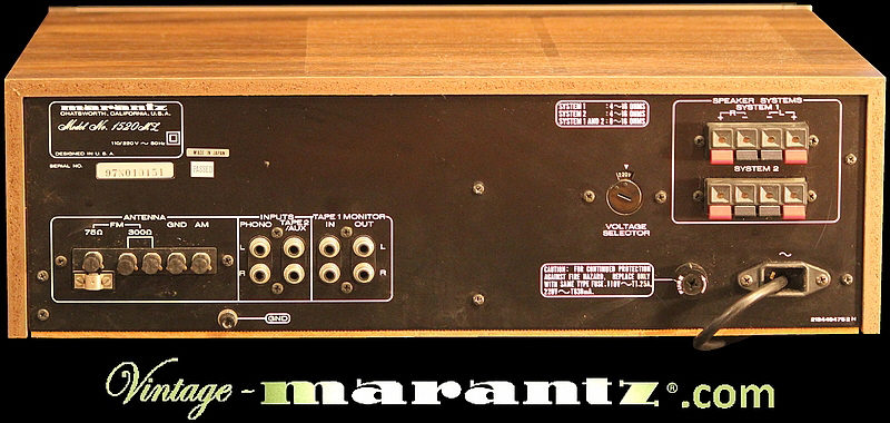 Marantz 1520ML  -  vintage-marantz.com