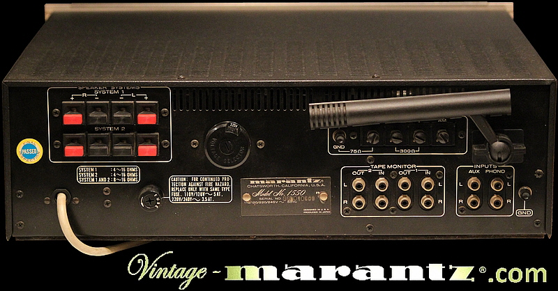 Marantz 1550  -  vintage-marantz.com