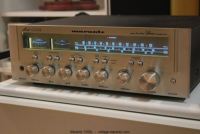 Marantz 1550L  -  vintage-marantz.com