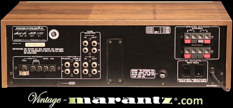 Marantz MR 1130  -  vintage-marantz.com