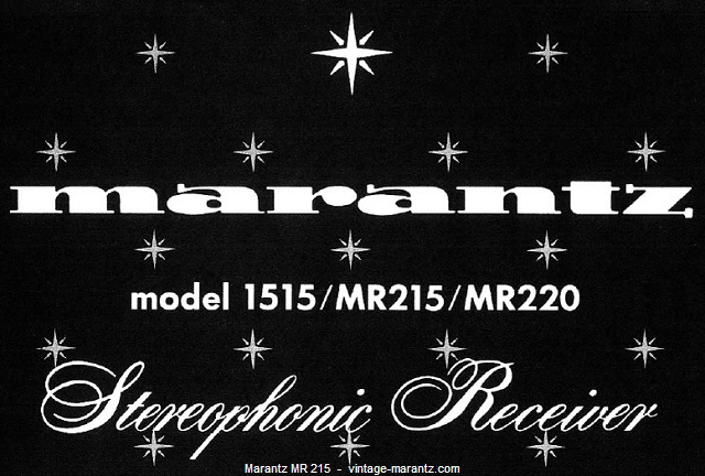 Marantz MR 215  -  vintage-marantz.com