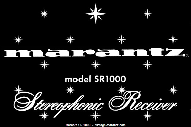 Marantz SR 1000  -  vintage-marantz.com