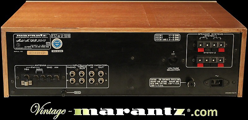 Marantz SR 2000  -  vintage-marantz.com