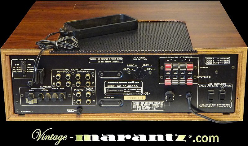 Marantz SR 4100DC  -  vintage-marantz.com
