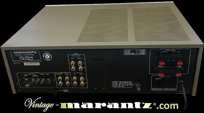 Marantz SR 5100  -  vintage-marantz.com