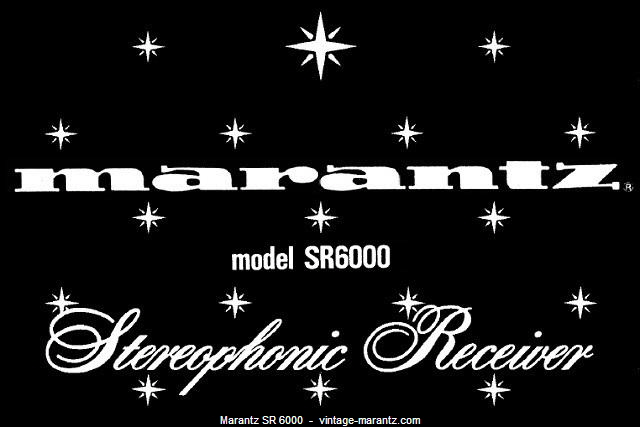 Marantz SR 6000  -  vintage-marantz.com