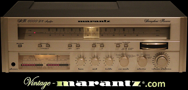 Marantz SR 6000 DC  -  vintage-marantz.com