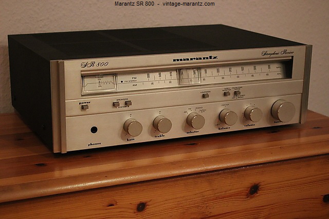 Marantz SR 800  -  vintage-marantz.com