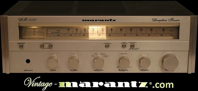 Marantz SR 800  -  vintage-marantz.com