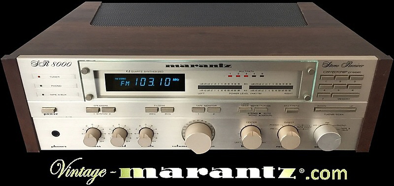 Marantz SR 8000  -  vintage-marantz.com
